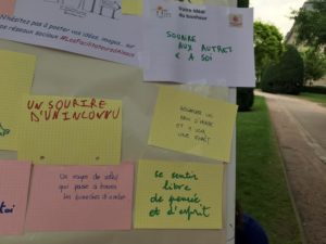 Les Facilitateurs d'Alsace - Forum ouvert du 9/6/2018 sur la Place de la République à Strasbourg : Il est où le bonheur ?