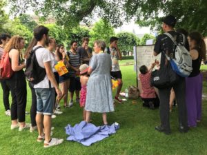 Les Facilitateurs d'Alsace - Forum ouvert du 9/6/2018 sur la Place de la République à Strasbourg : Il est où le bonheur ?