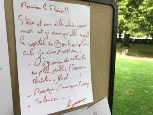 Les Facilitateurs d'Alsace - Forum ouvert du 9/6/2018 sur la Place de la République à Strasbourg : Il est où le bonheur ?