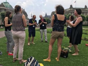 Les Facilitateurs d'Alsace - Forum ouvert du 9/6/2018 sur la Place de la République à Strasbourg : Il est où le bonheur ?