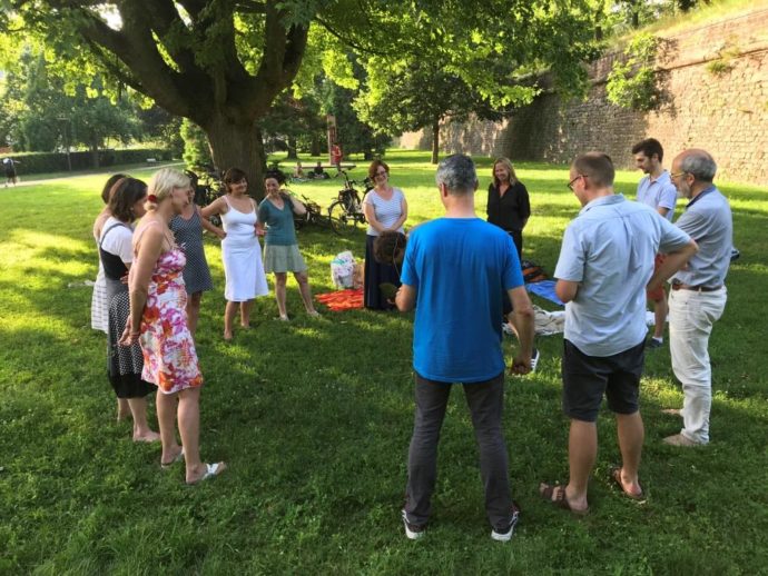 25 juin 2019, Parc de la Citadelle à Strasbourg : Pique-nique Parlote des Facilitateurs d'Alsace