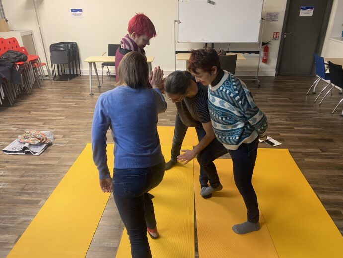 Les Facilitateurs d'Alsace ont vécu le Stuck du Social Presencing Theater